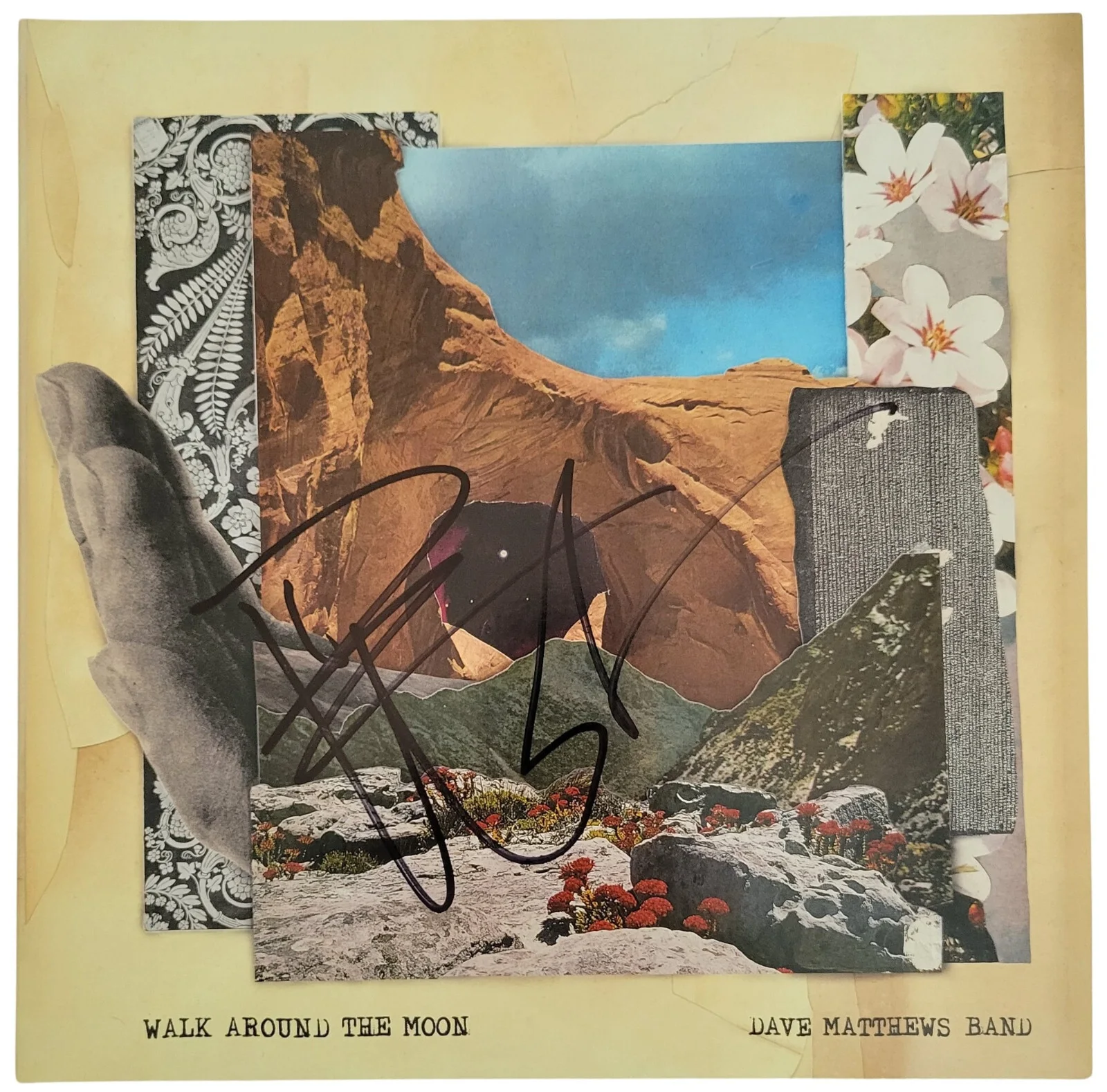 Dave Matthews Signed Walk Around The Moon Album COA Proof Autographed Vinyl LP, image 3