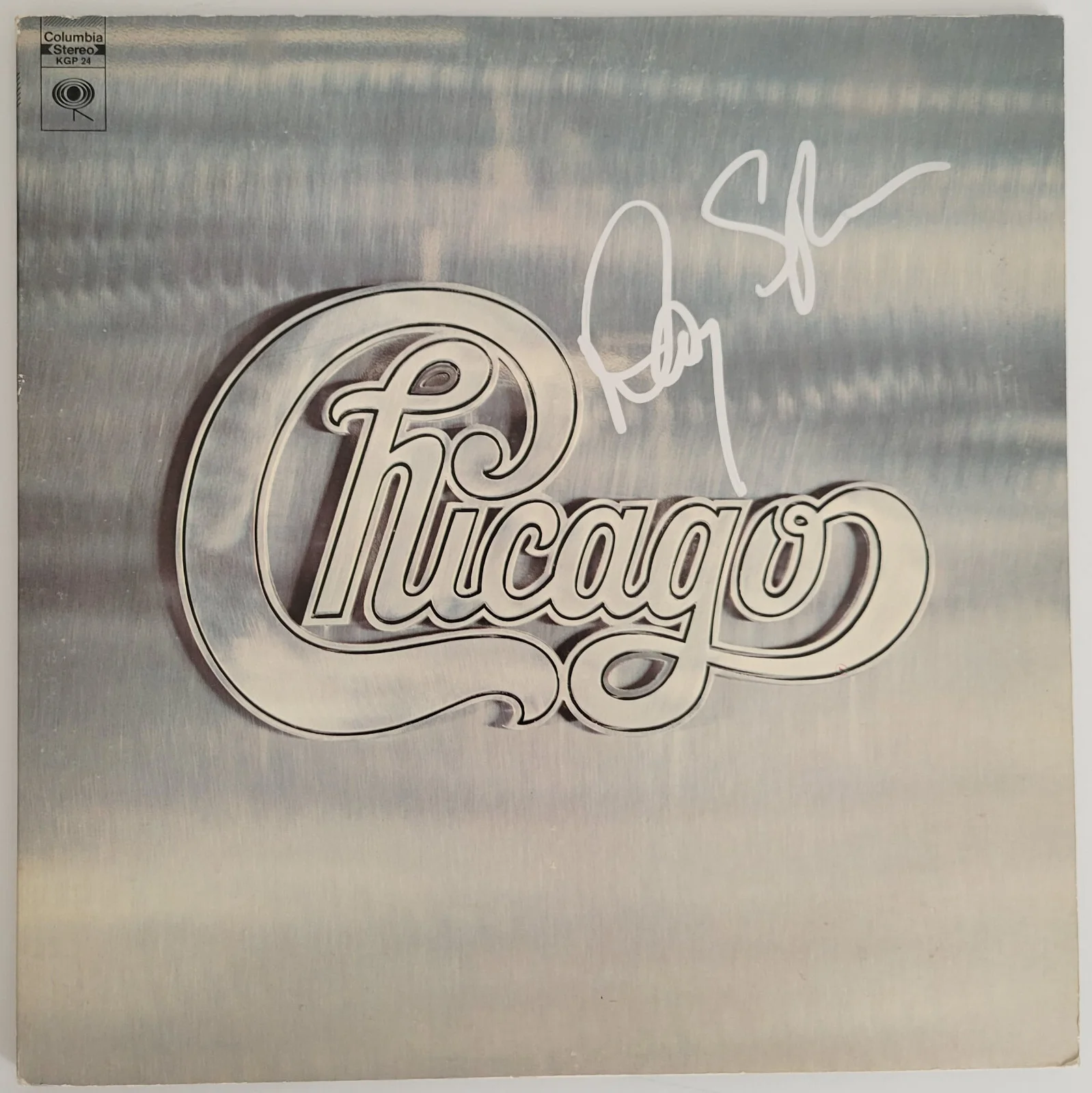 Álbum de vinilo firmado por Danny Seraphine Chicago certificado de autenticidad prueba exacta autografiado, изображение 3