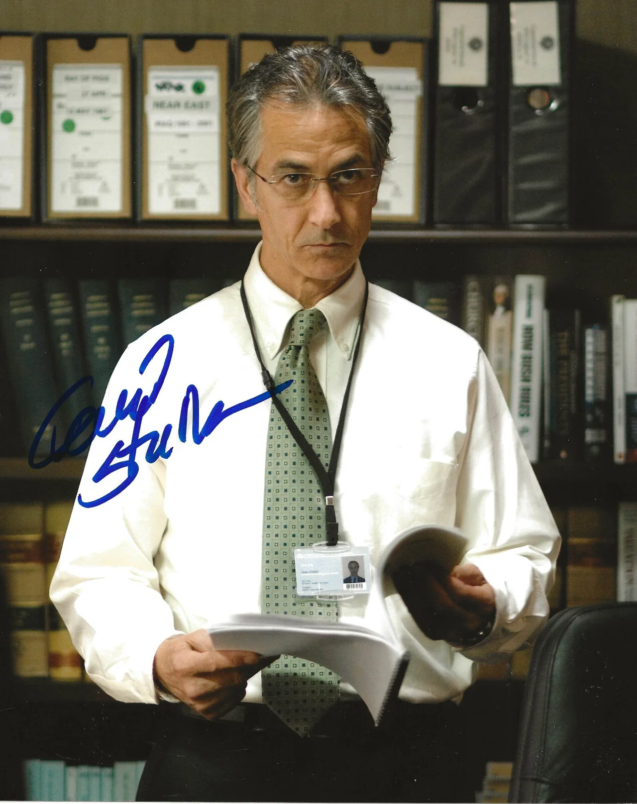 David Strathairn — David Strathairn actor signed 8x10 photo COA exact proof autographed., изображение 2