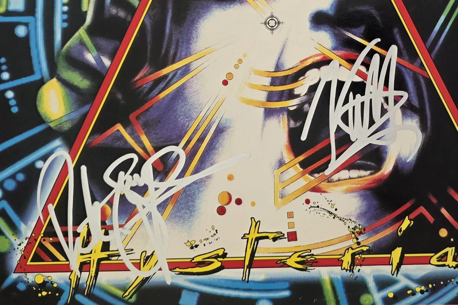 Def Leppard Band Signed Hysteria Album COA Exact Proof Autographed Vinyl Record, изображение 5