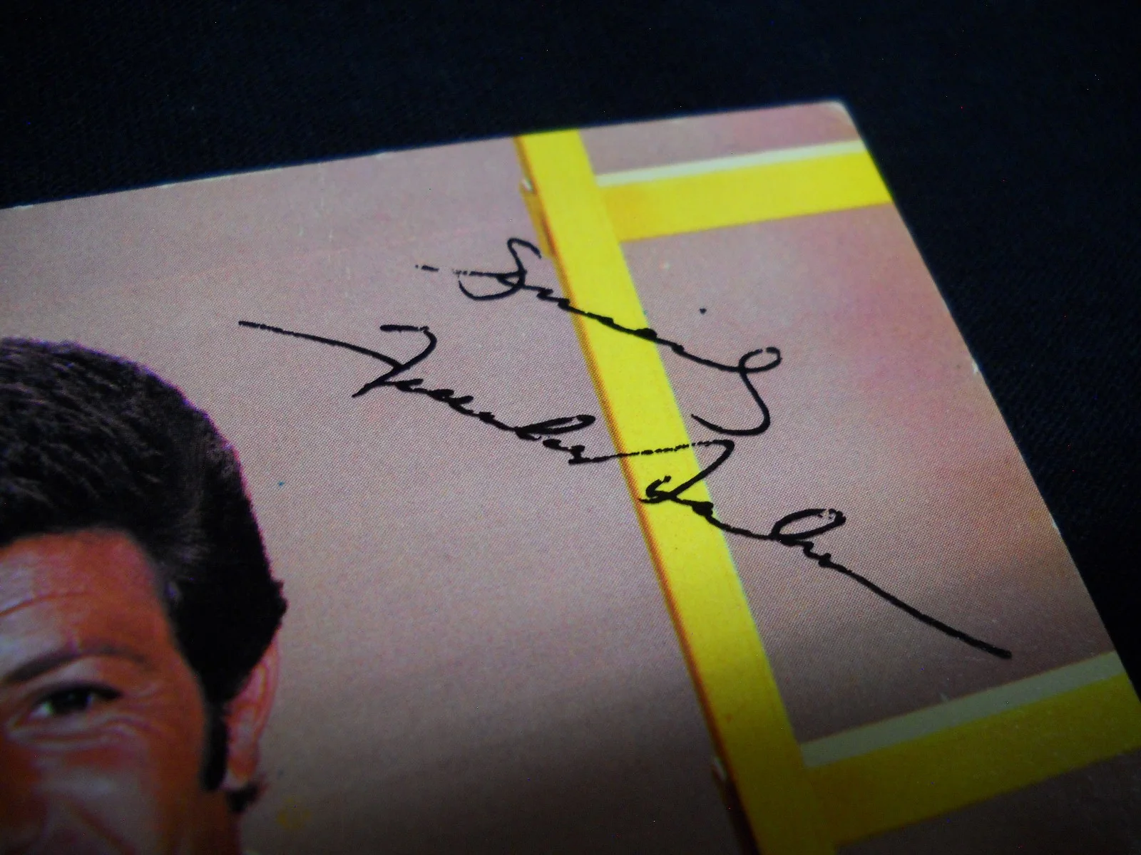 Anne Jeffreys — 3.5X5.5" Publicity Post Card Autographed Signed Frankie Avalon Dated May 7 1979, image 2
