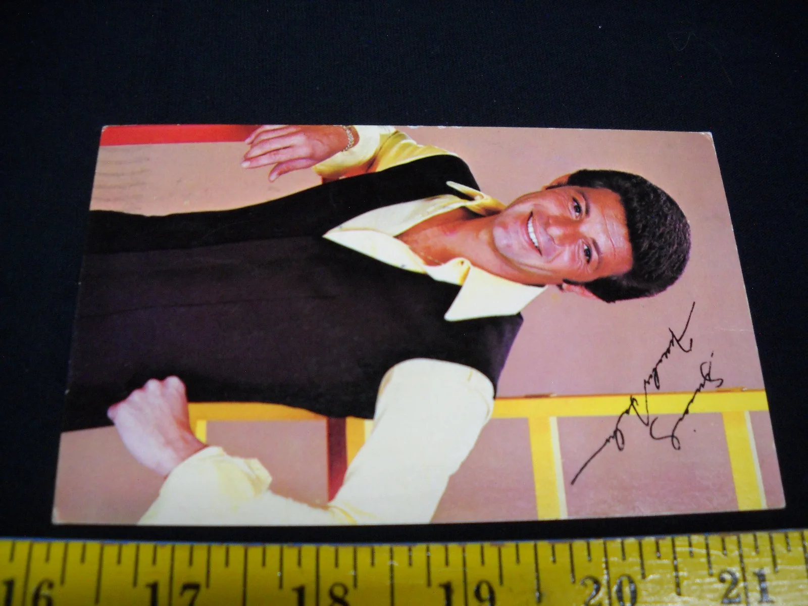 Anne Jeffreys — 3.5X5.5" Publicity Post Card Autographed Signed Frankie Avalon Dated May 7 1979, image 3