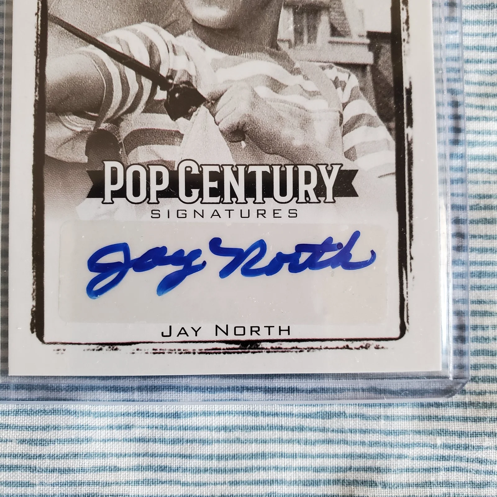 Jay North — 2017 Jay North AUTO Pop Century Dennis the Menace COA Leaf Autograph Signature, изображение 3