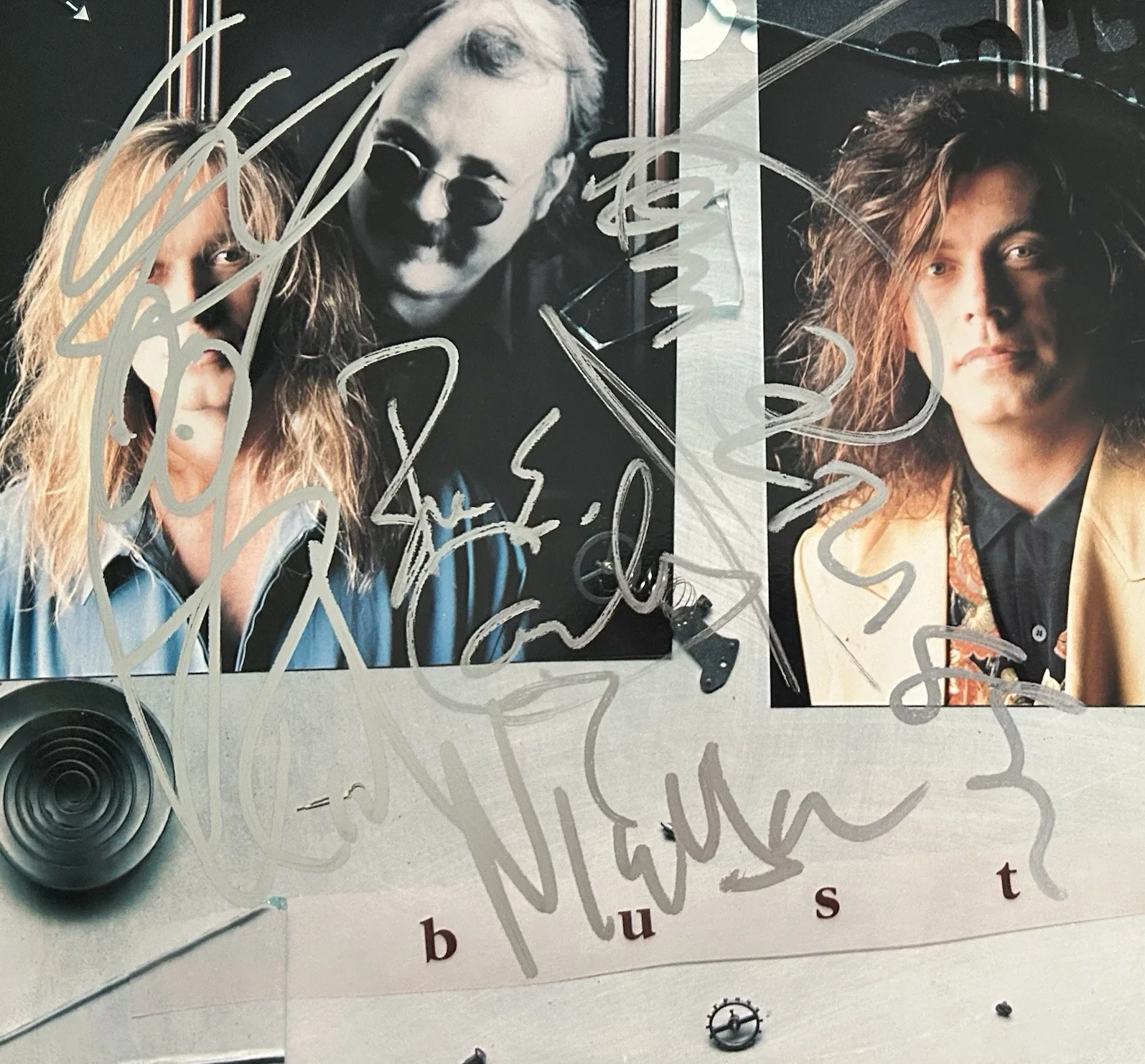 Cheap Trick “Busted” Vinyl - Autographed/Signed - Entire Band - Robin Zander + 3, image 4