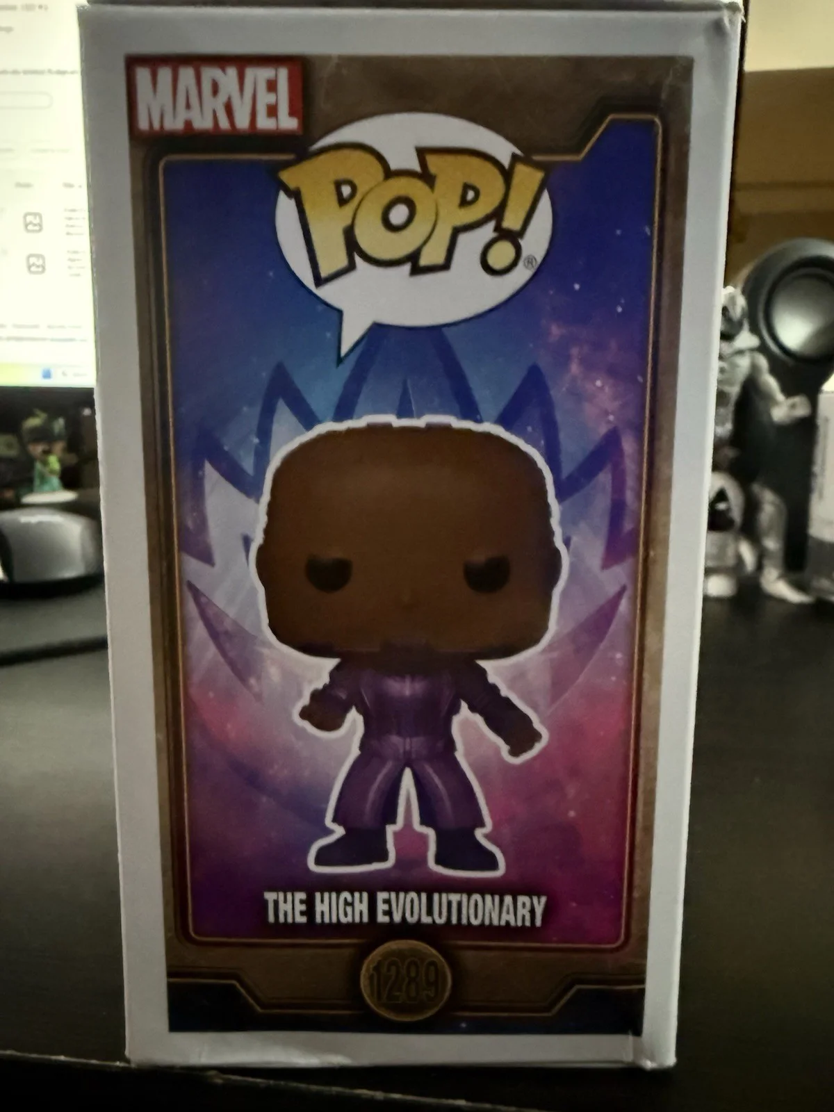 Chukwudi Iwuji — Funko Pop! Marvel - GOTG Vol.3 High Evolutionary Signed by Chukwudi Iwuji (ACOA), image 3