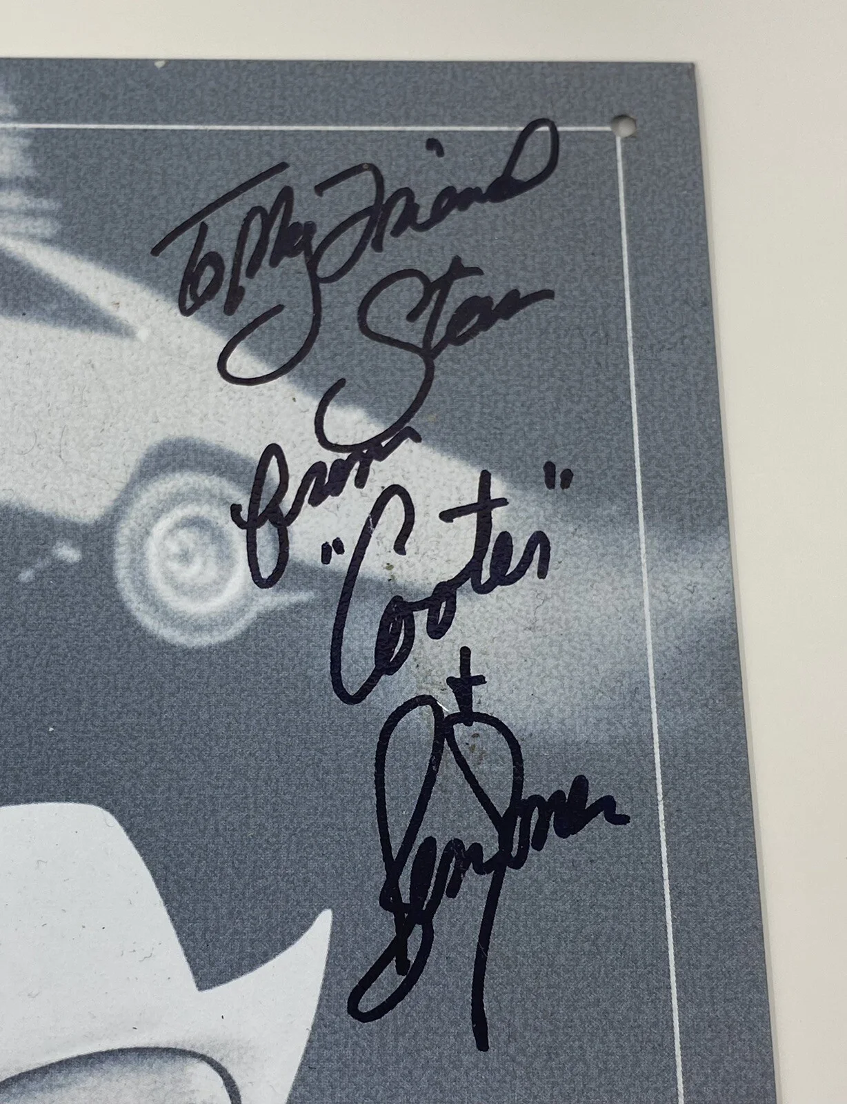 Catherine Bach, Tom Wopat, John Schneider, Ben Jones — DUKES OF HAZZARD Signed x4 Metal Sign Bach Wopat Schneider Jones Autograph JSA, изображение 5