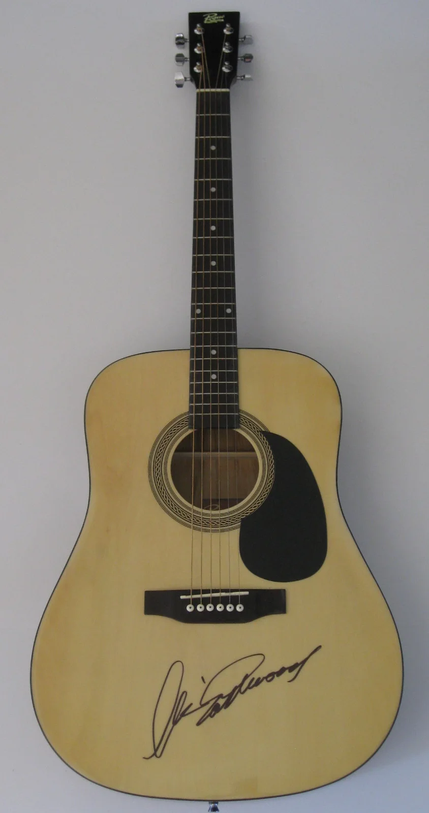Clint Eastwood signed acoustic guitar Honkytonk man exact proof Beckett COA, изображение 3