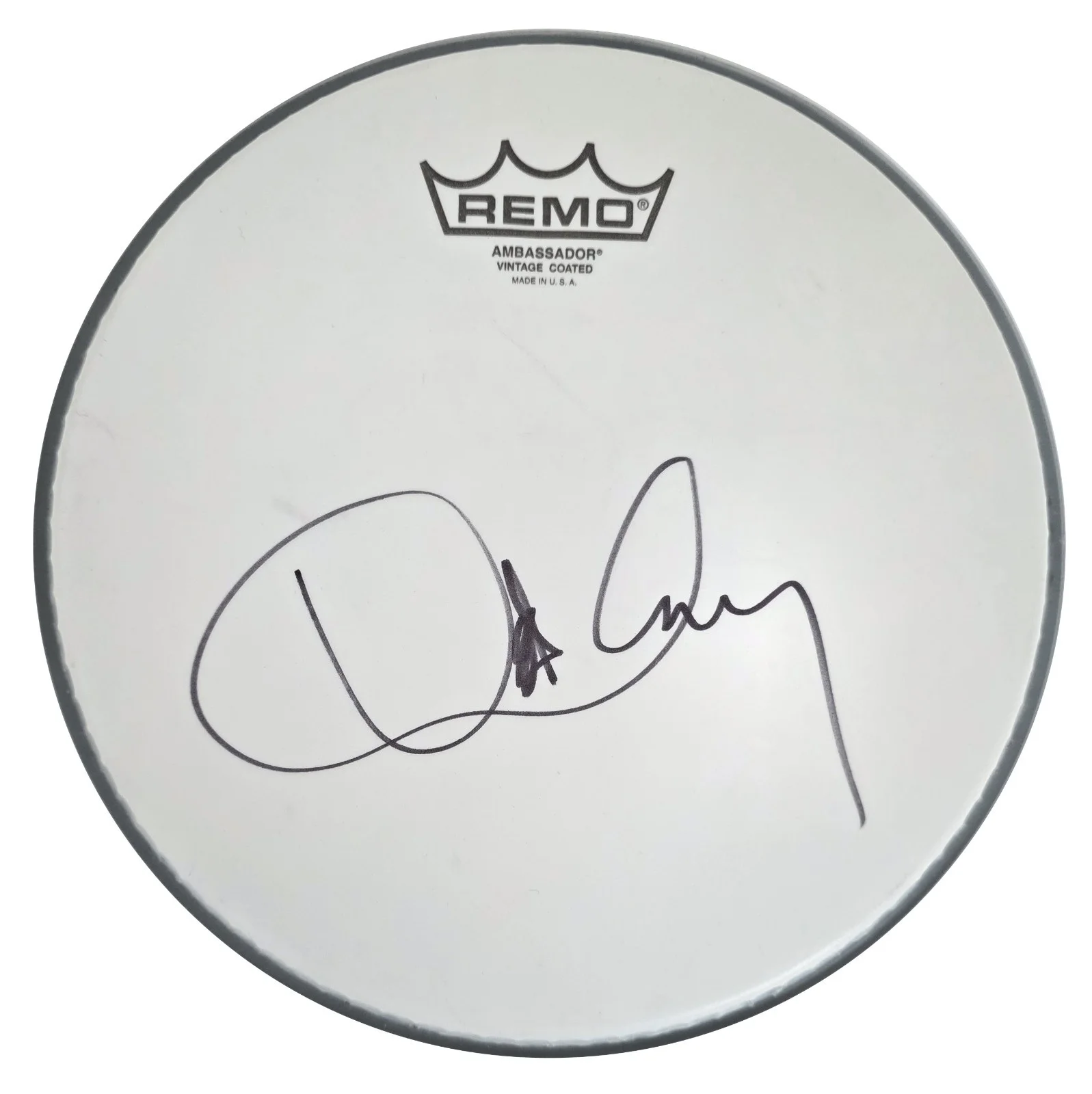 Danny Carey Tool Drummer Signed 10'' Drumhead COA Exact Proof Autographed, image 3