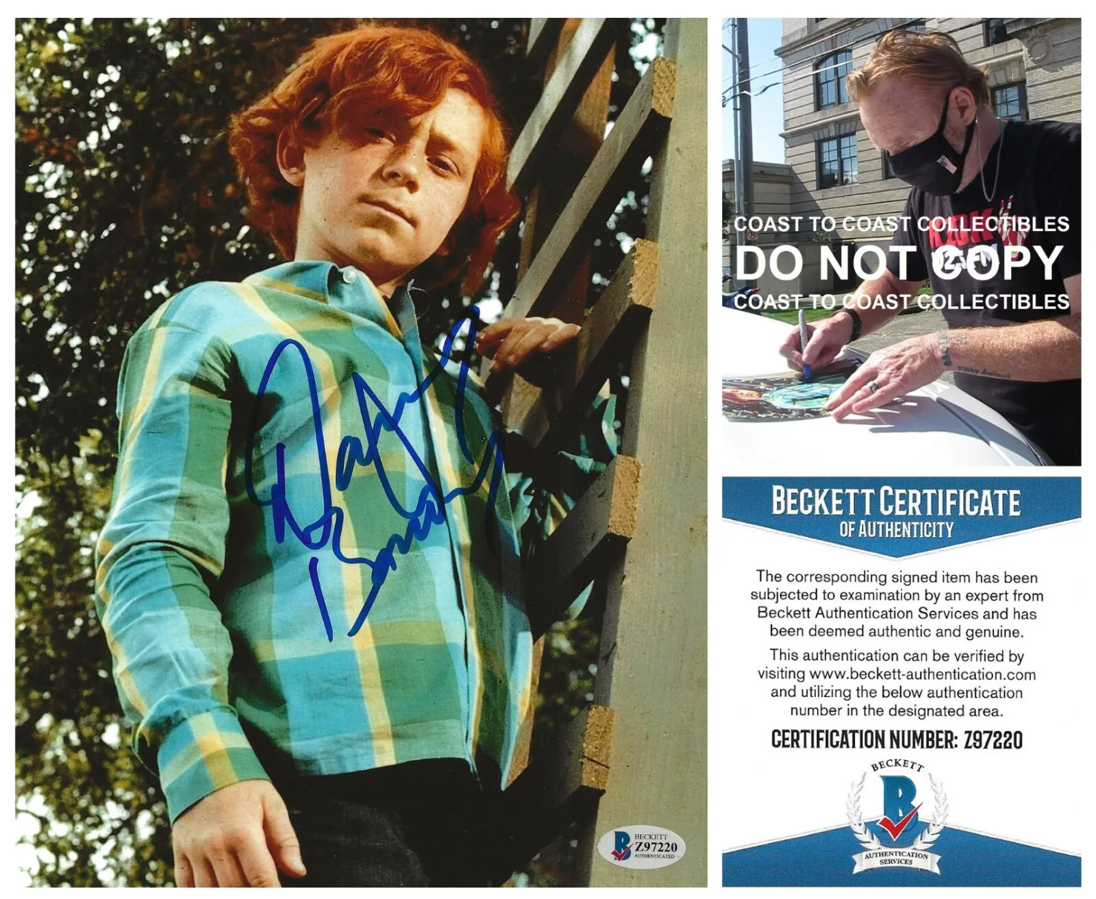 Danny Bonaduce — Danny Bonaduce signed Partridge Family 8x10 photo Beckett COA proof autographed
