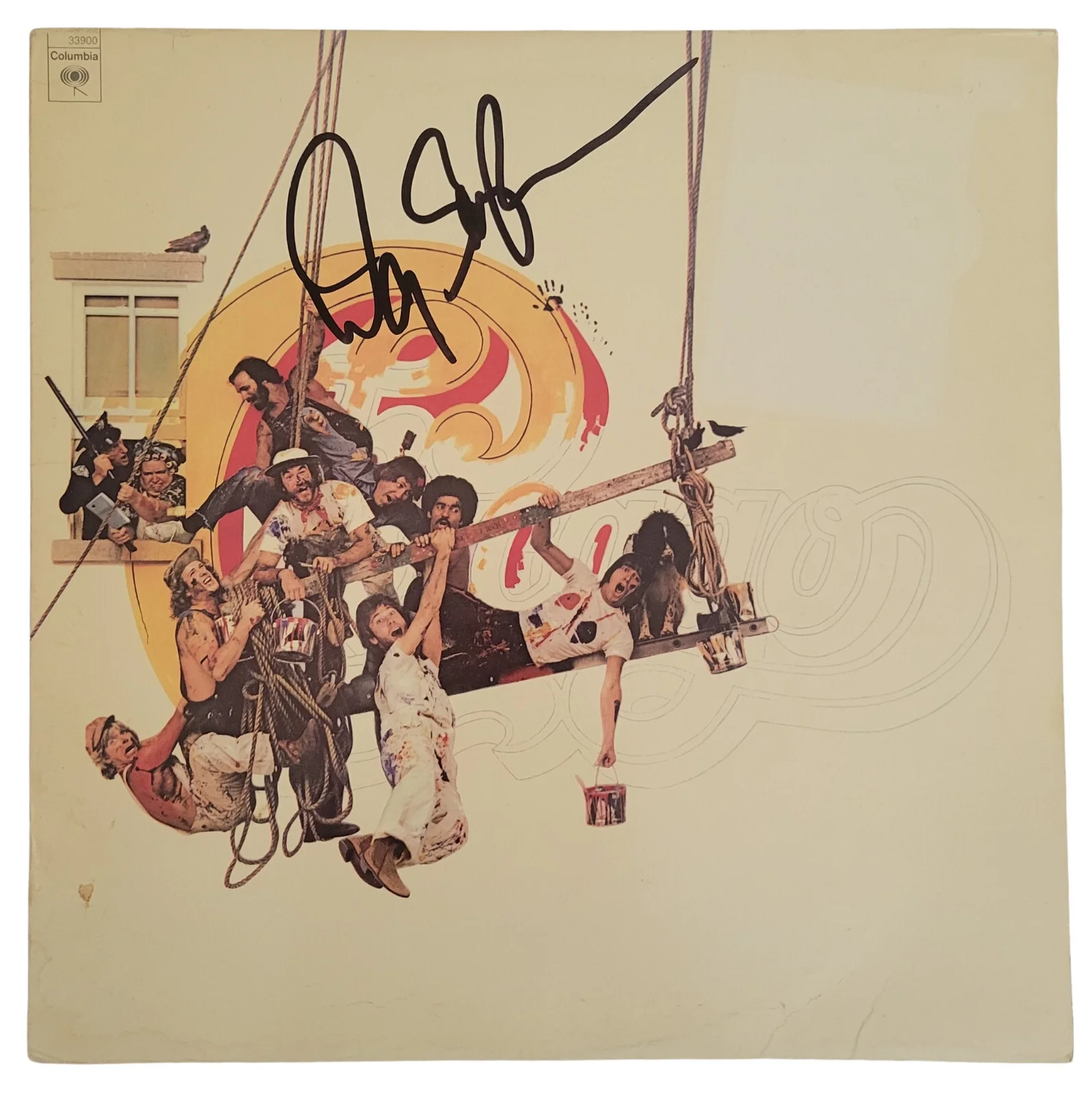 Danny Seraphine Signed Chicago IX Album Vinyl Record COA Exact Proof Autographed, изображение 3