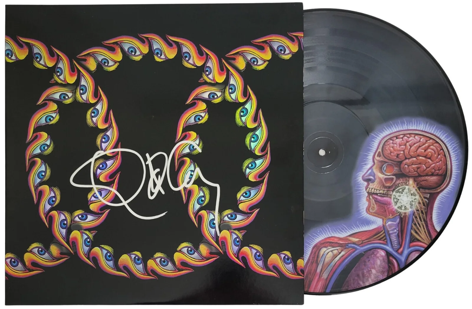 Danny Carey Signed Tool Lateralus Album Exact Proof COA Autographed Vinyl Record, изображение 2
