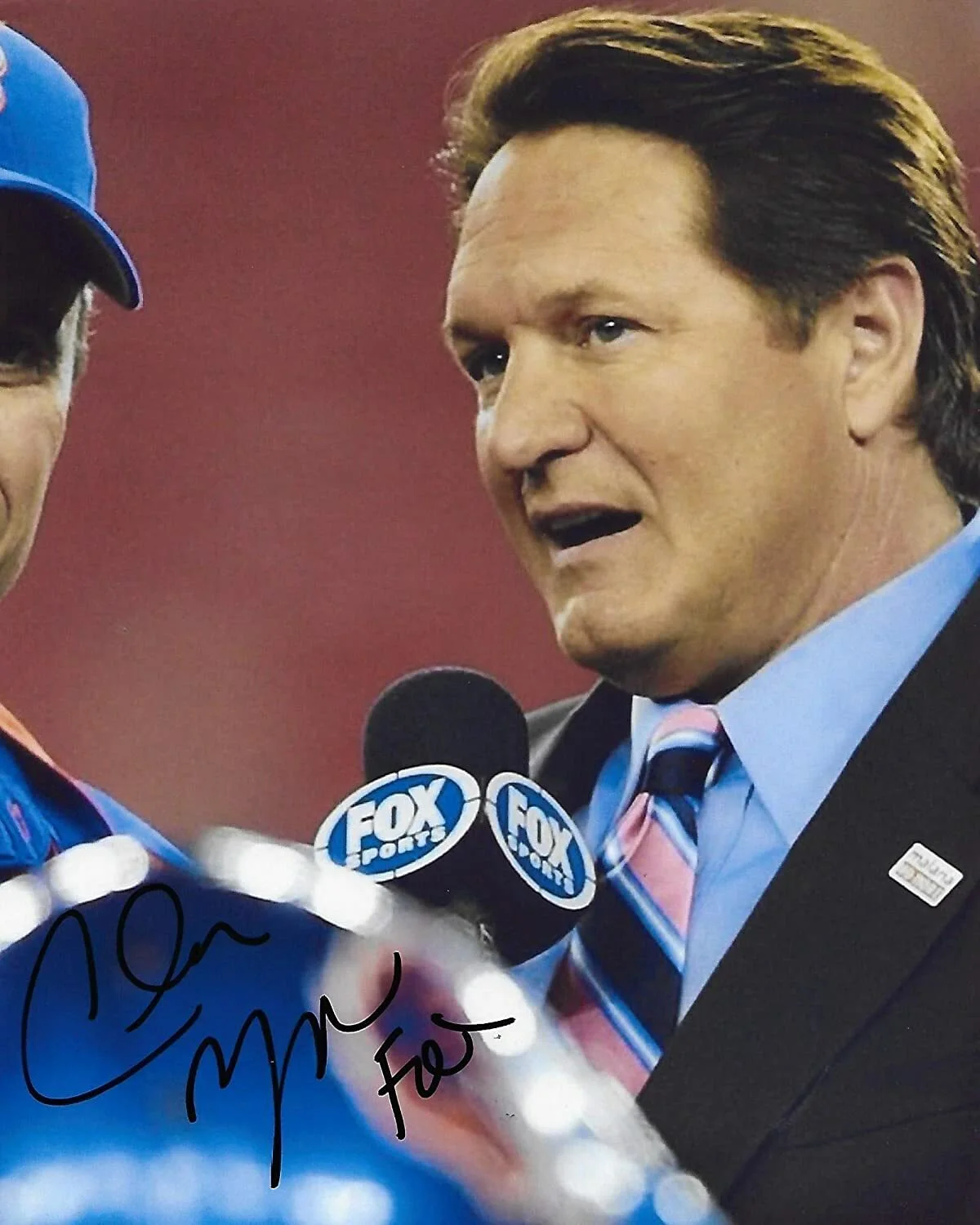 Chris Myers — Chris Myers sportscaster ESPN,FOX signed 8x10 photo COA with proof, autographed.