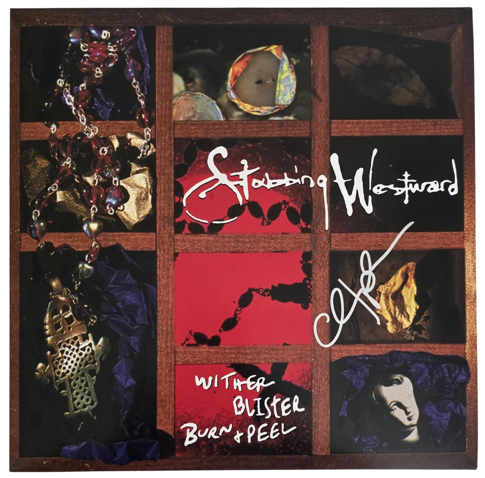 Chris Hall Signed Stabbing Westward Wither Blister Album Autographed Vinyl Proof, image 3