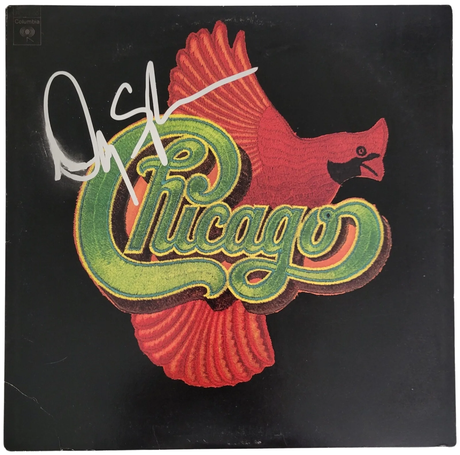 Danny Seraphine Signed Chicago VIII Album Vinyl Record COA Proof Autographed, image 3