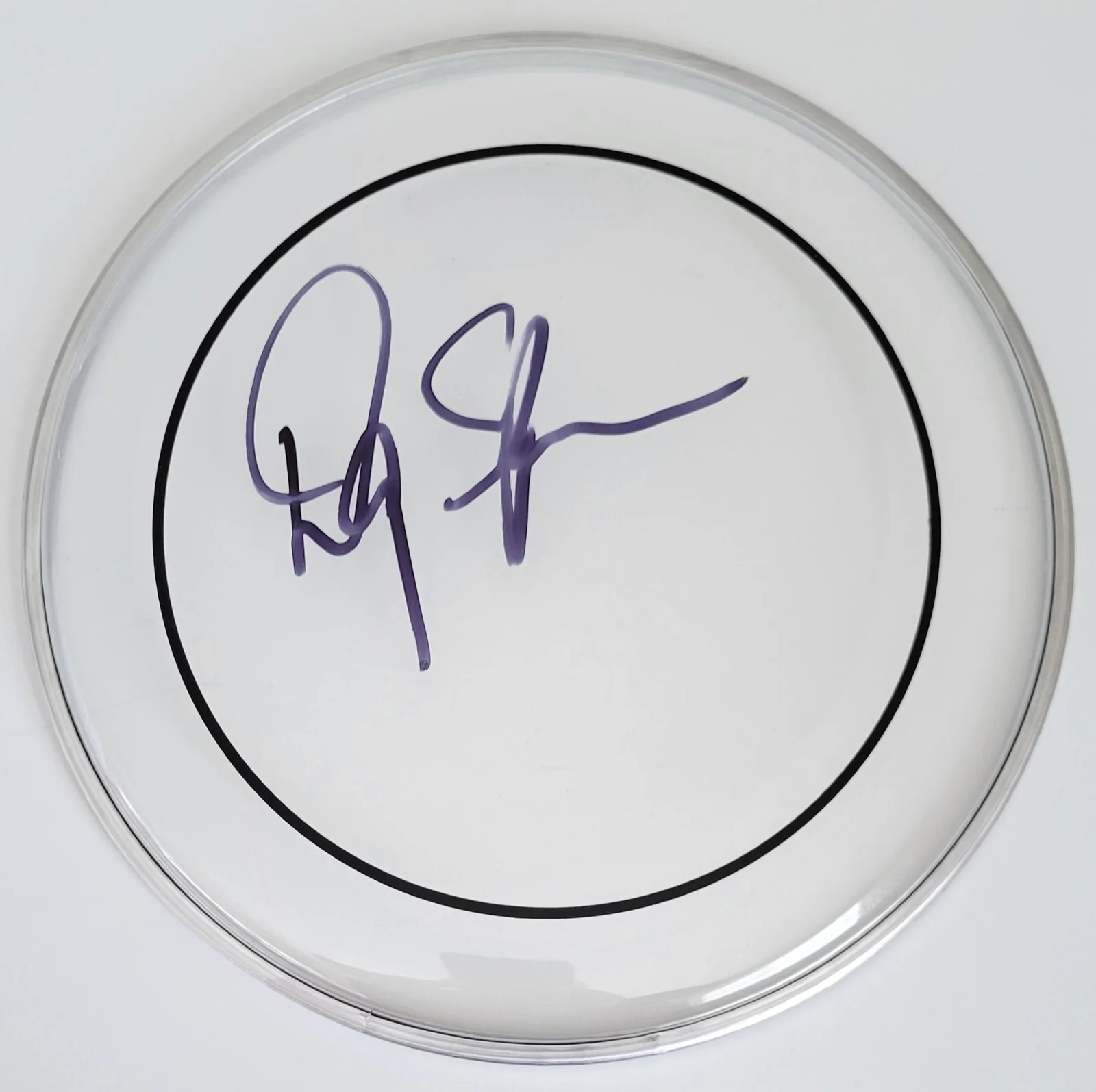 Danny Seraphine Chicago Drummer Signed Drumhead COA Exact Proof Autographed, image 2