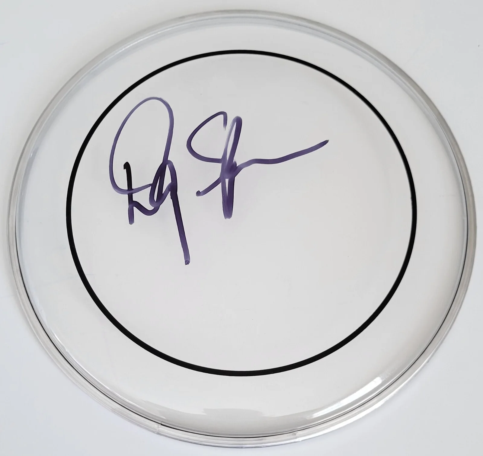 Danny Seraphine Chicago Drummer Signed Drumhead COA Exact Proof Autographed, image 3
