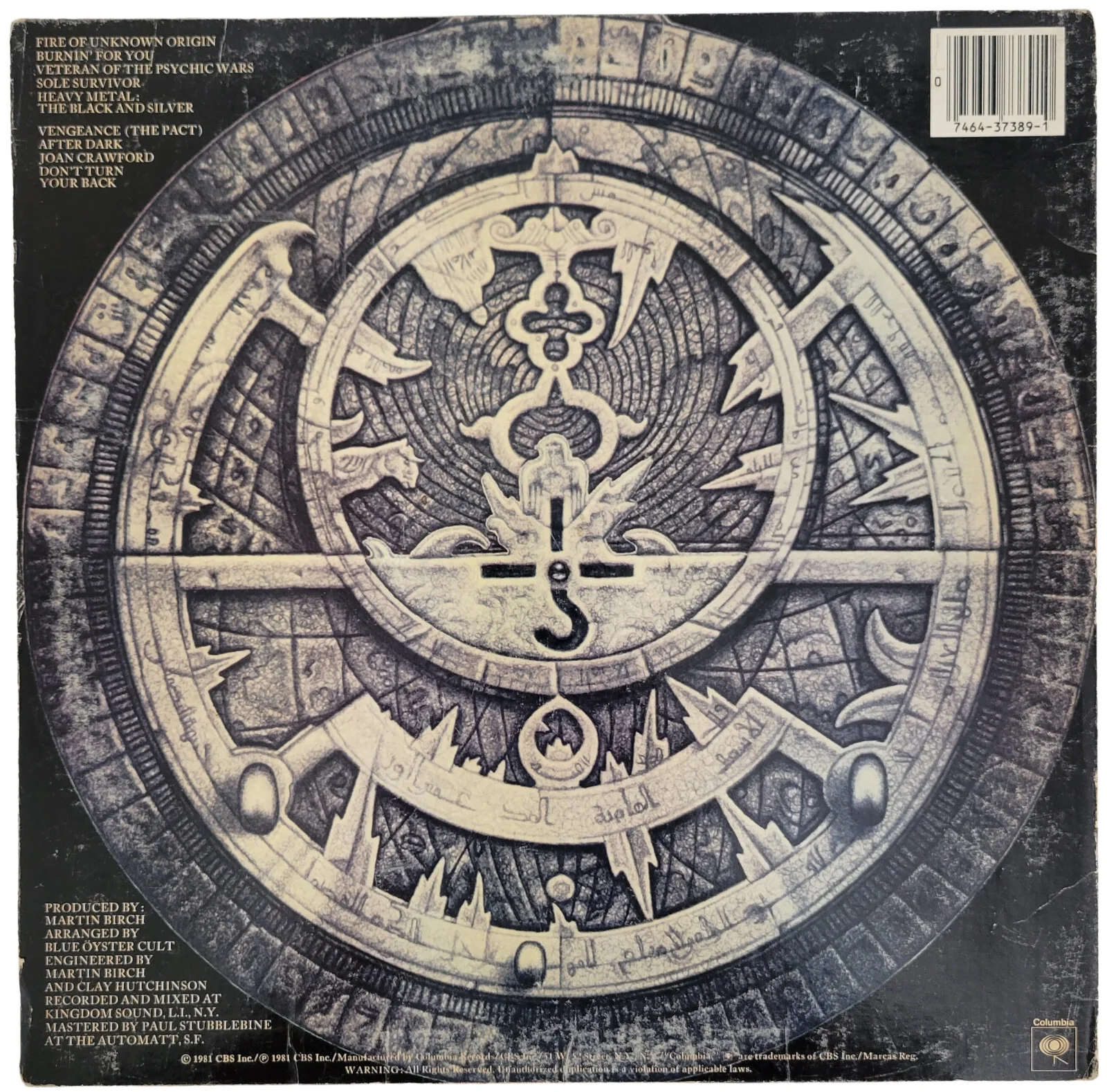 Buck Dharma Eric Bloom signed Blue Oyster Cult album COA exact proof-autographed, изображение 4