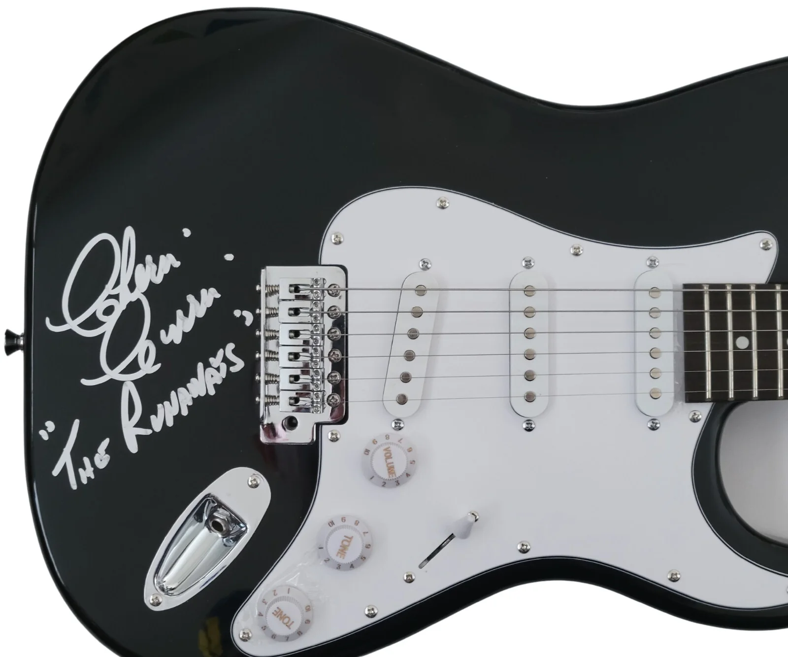 Cherie Currie The Runaway signed electric guitar COA proof Cherry Bomb autograph, изображение 3