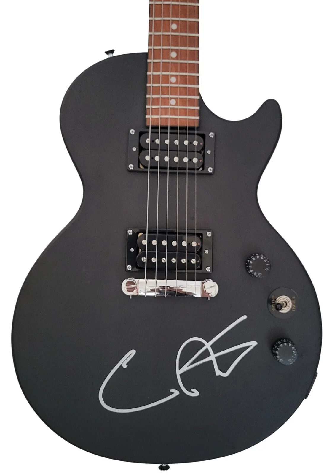 Carlos Santana signed Epiphone Les Paul guitar COA exact proof autographed Rare!, изображение 4