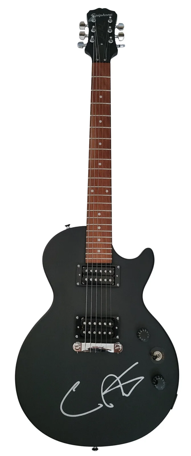 Carlos Santana signed Epiphone Les Paul guitar COA exact proof autographed Rare!, изображение 5