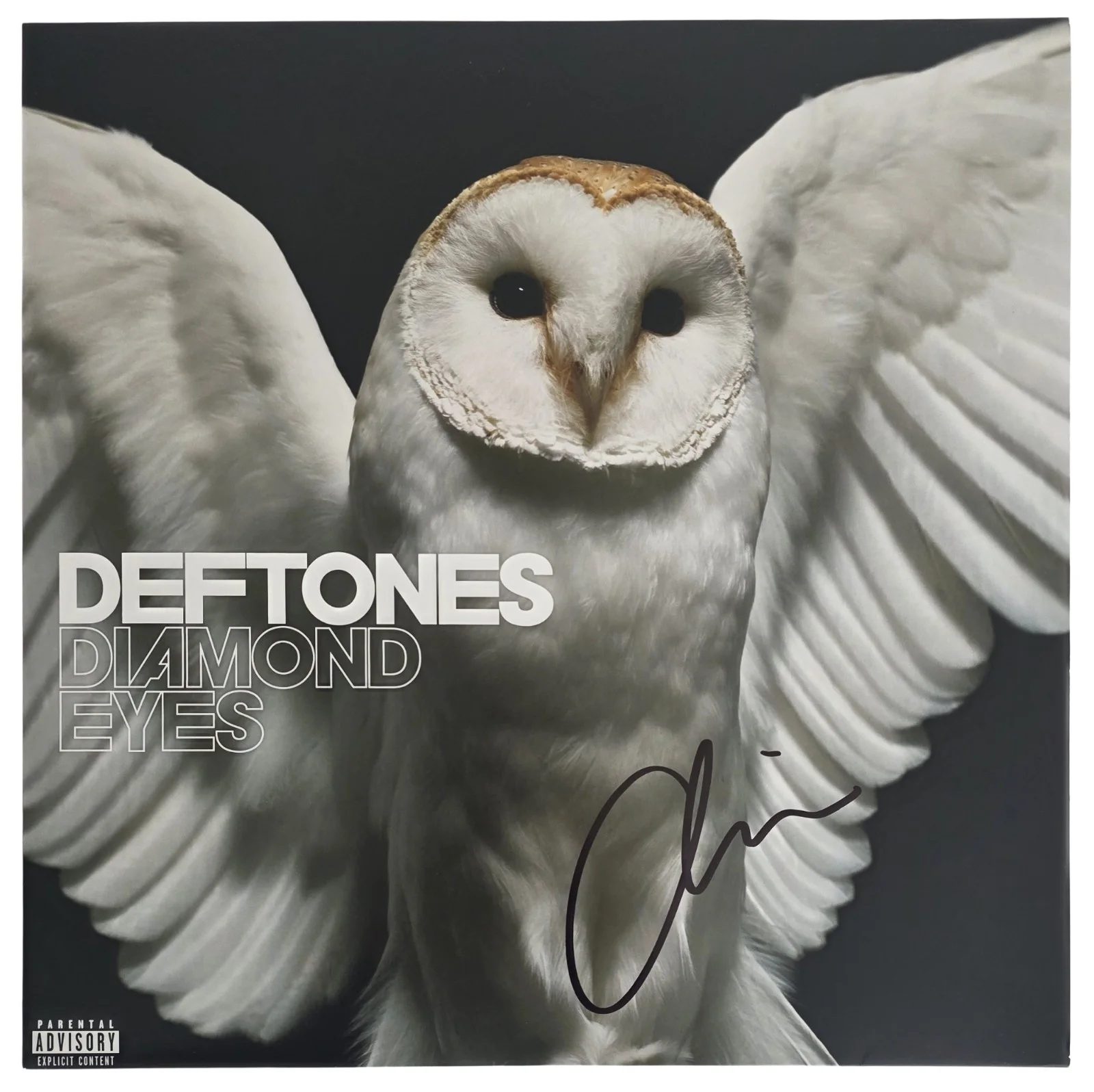 Chino Moreno Signed Deftones Diamond Eyes Album Proof Autographed Vinyl Record, image 3