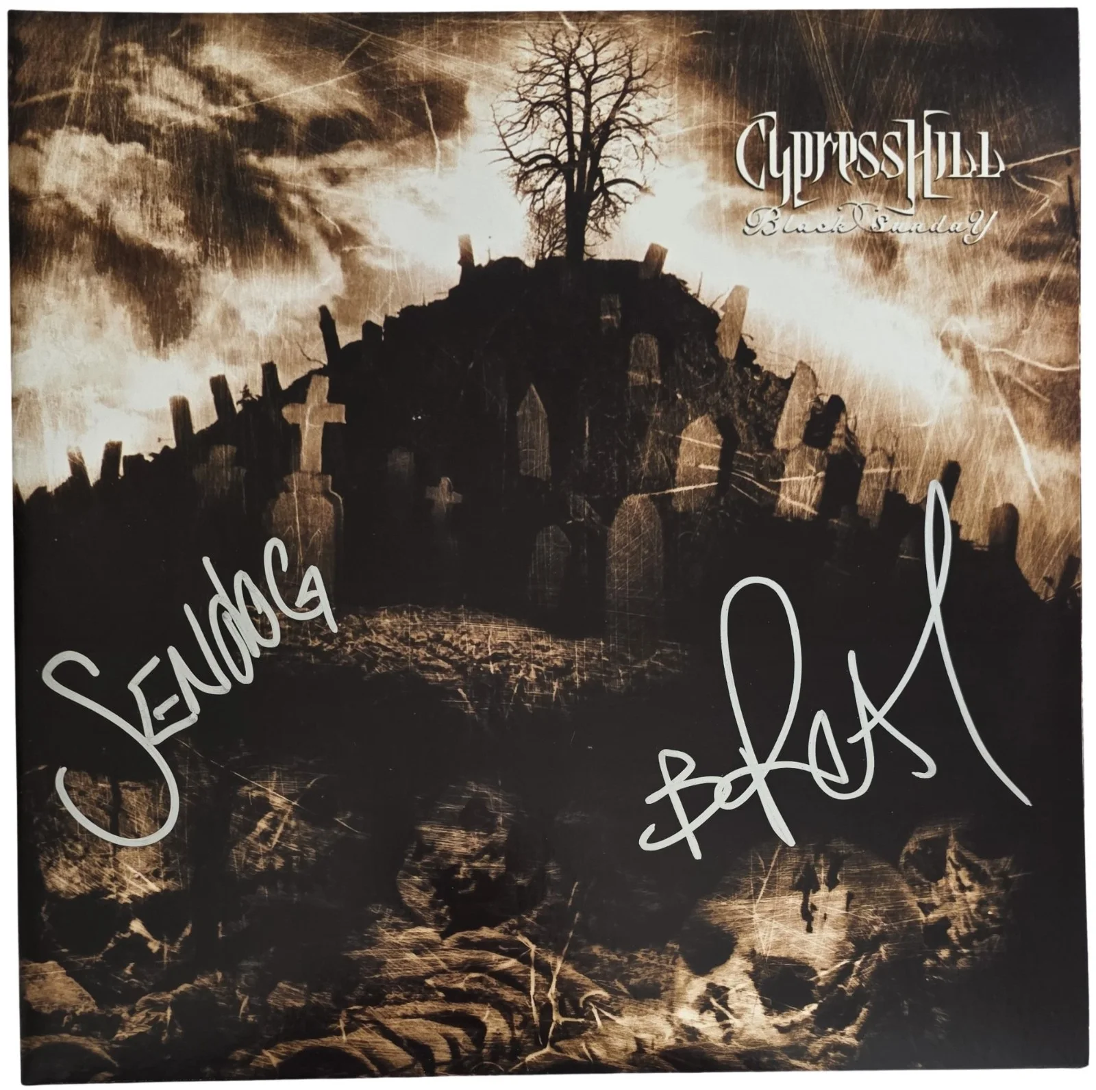 Cypress Hill Signed Black Sunday Album COA Autographed Vinyl Record Exact Proof, image 3