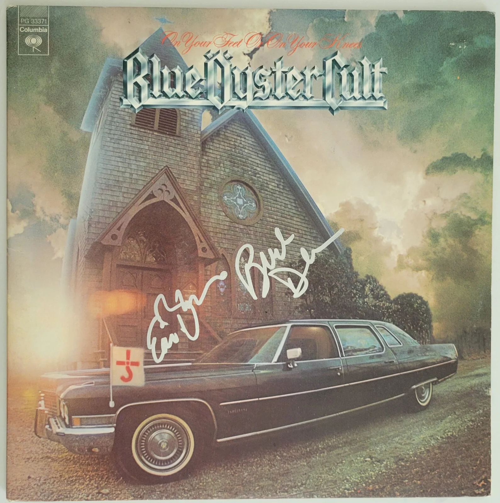 Buck Dharma Eric Bloom signed Blue Oyster Cult album COA exact proof autographed, image 3