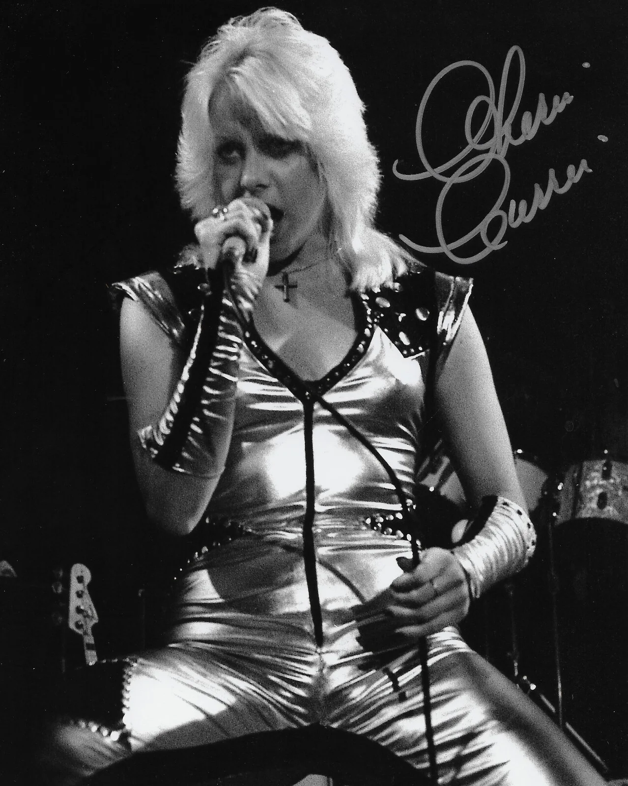 Cherie Currie The Runaways singer signed 8x10 photo COA exact proof autographed-, image 2