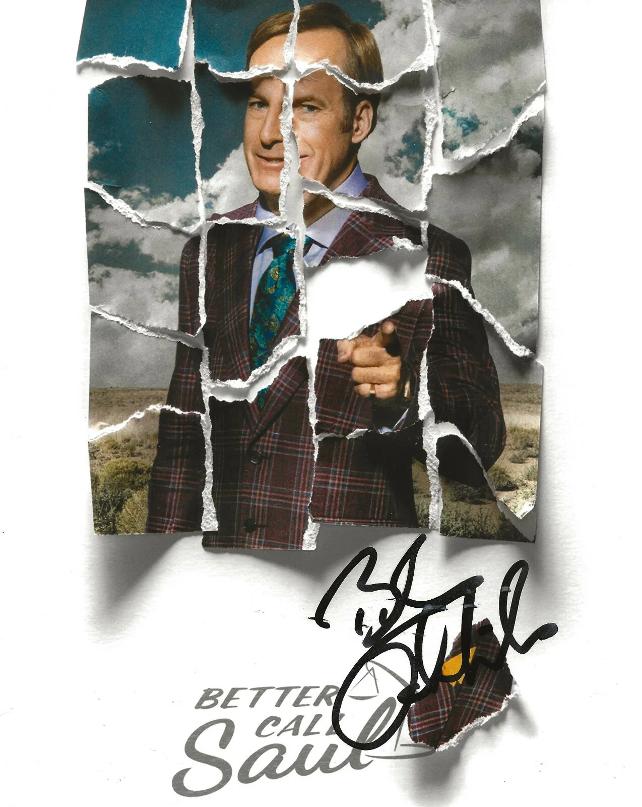 Bob Odenkirk — Bob Odenkirk signed Saul Goodman Better call Saul 8x10 photo COA Proof autograph, image 2