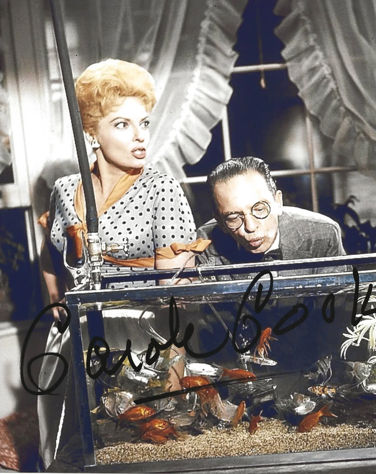 Carole Cook — Carole Cook Signed 8x10 Photo COA Autograph The Incredible Mr Limpet. Don Knotts