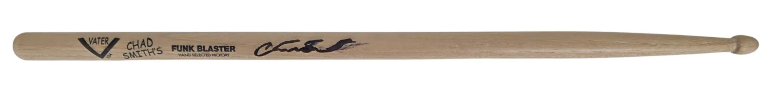 Chad Smith Red Hot Chili Peppers Drummer Signed Drumstick COA Proof Autographed, image 3