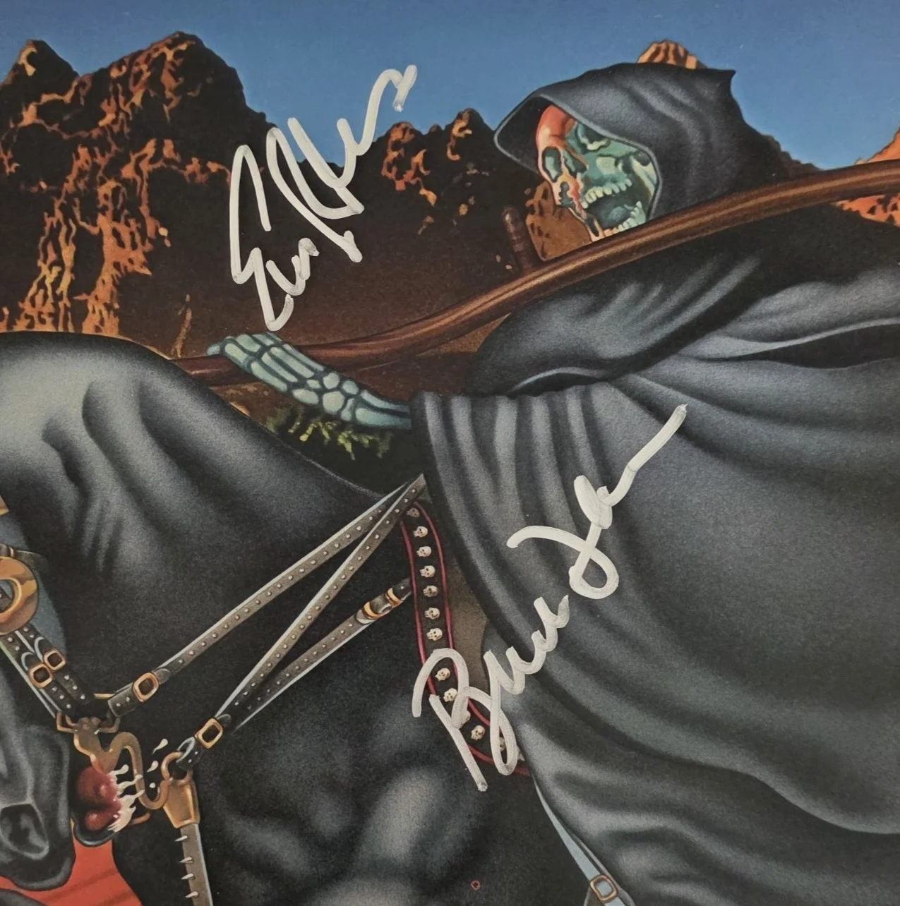 Blue Oyster Cult Signed Some Enchanted Evening Album COA Proof Autographed Vinyl, image 3