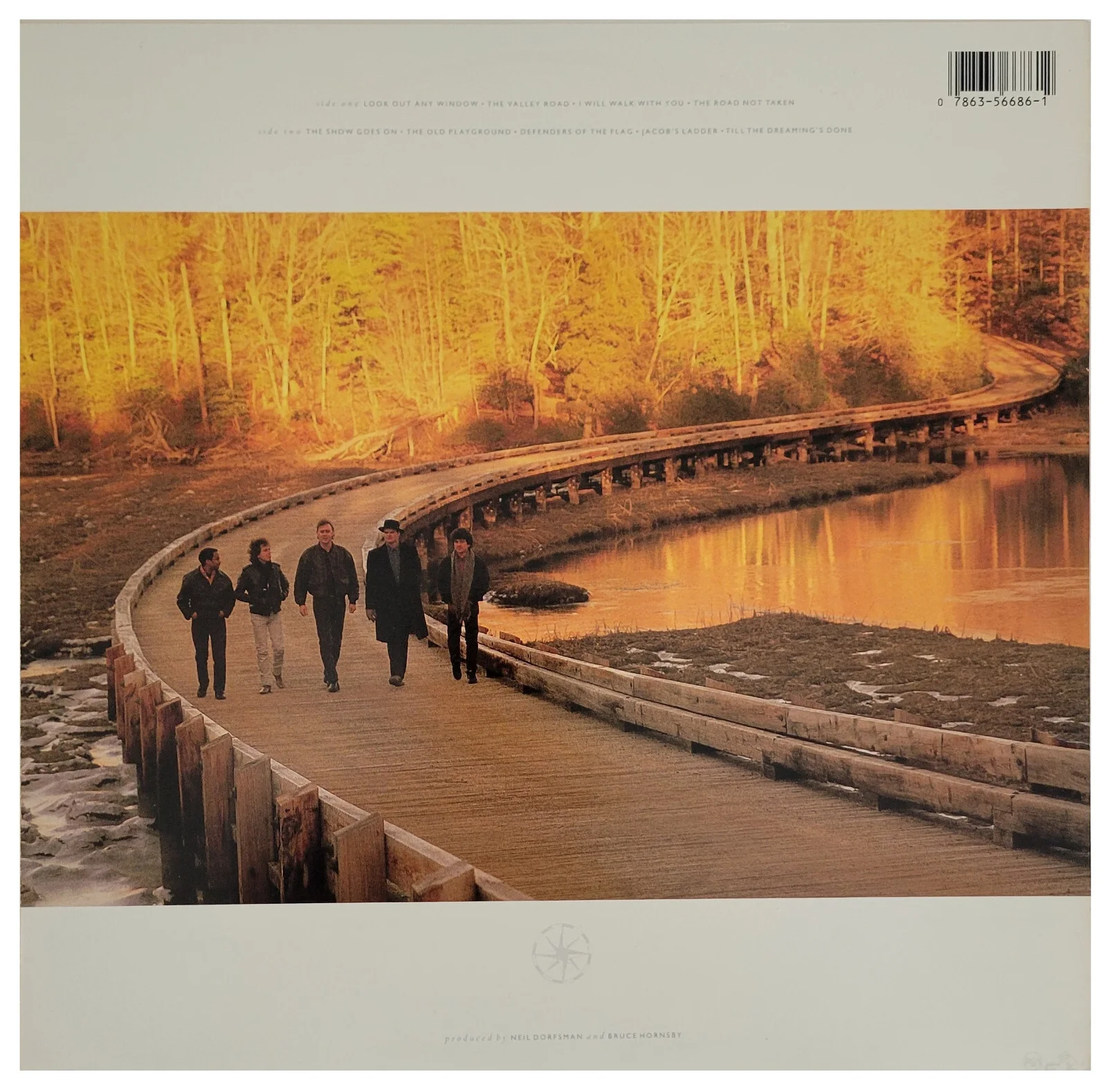 Bruce Hornsby Signed Scenes From The Southside Album COA Proof Vinyl Autographed, image 4