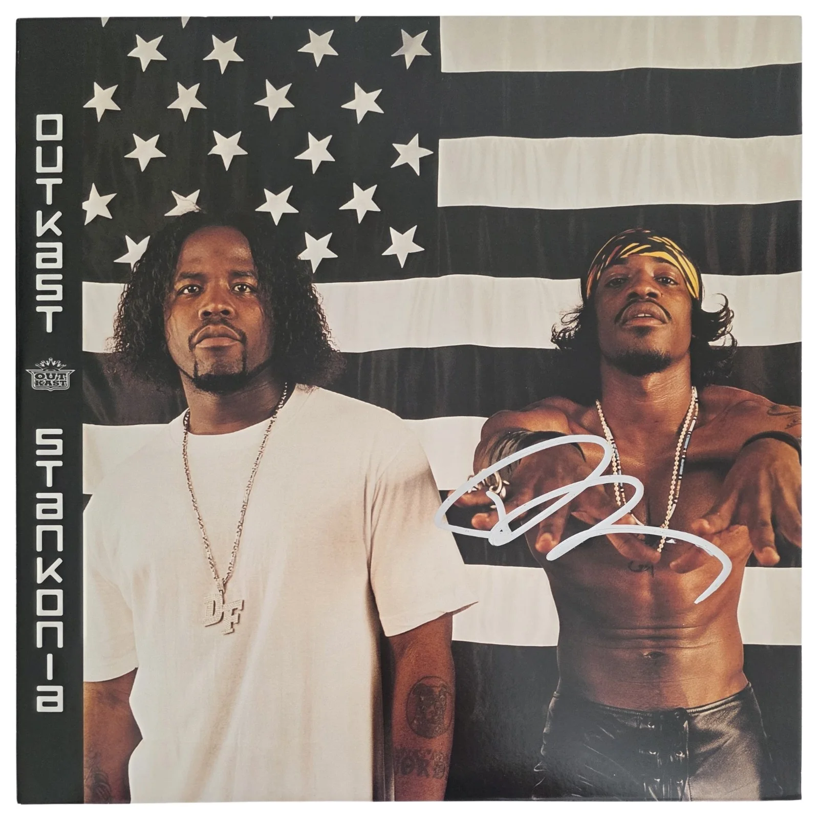Big Boi Signed OutKast Stankonia Album COA Exact Proof Autographed Vinyl Record, image 4