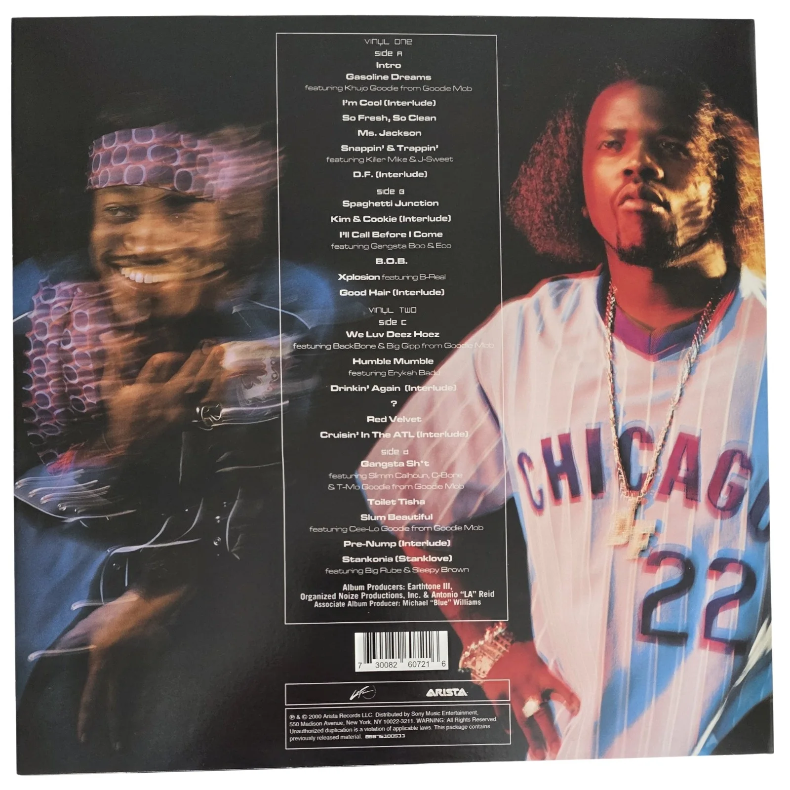 Big Boi Signed OutKast Stankonia Album COA Exact Proof Autographed Vinyl Record, image 5