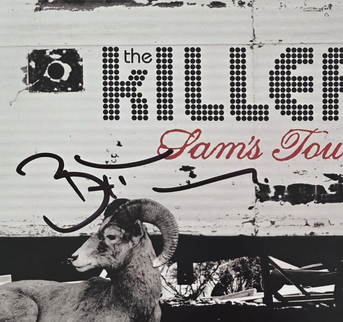 Brandon Flowers Signed The Killers Sams Town Album COA Proof Autographed Vinyl, изображение 4