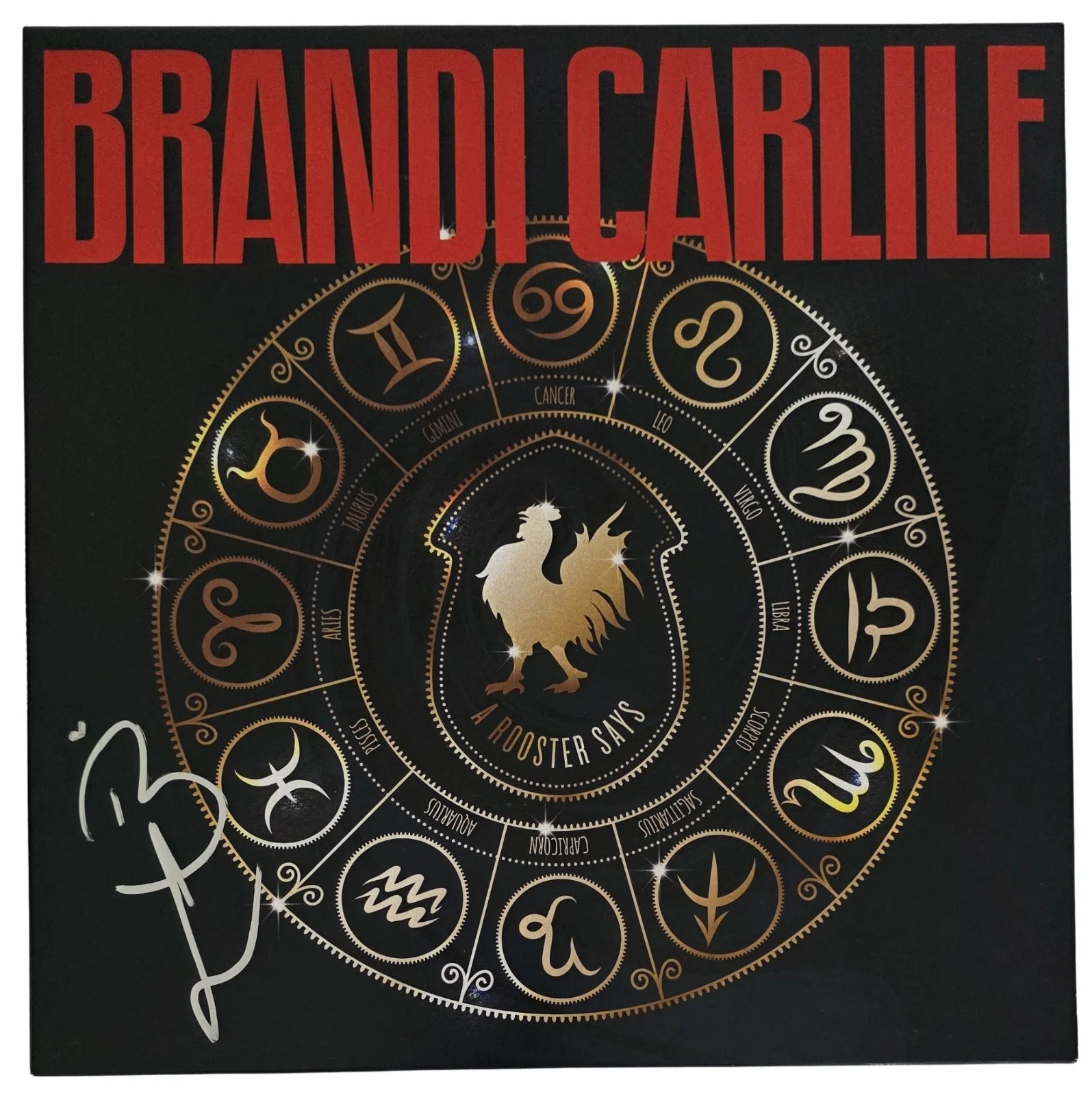 Brandi Carlile Signed A Rooster Says Album Proof COA Autographed Vinyl Record, изображение 4