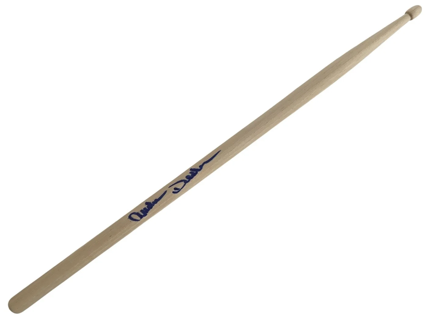Audie Desbrow Great White Drummer Signed Drumstick COA Exact Proof Autographed, image 3