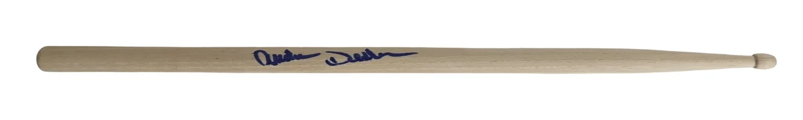Audie Desbrow Great White Drummer Signed Drumstick COA Exact Proof Autographed, image 5