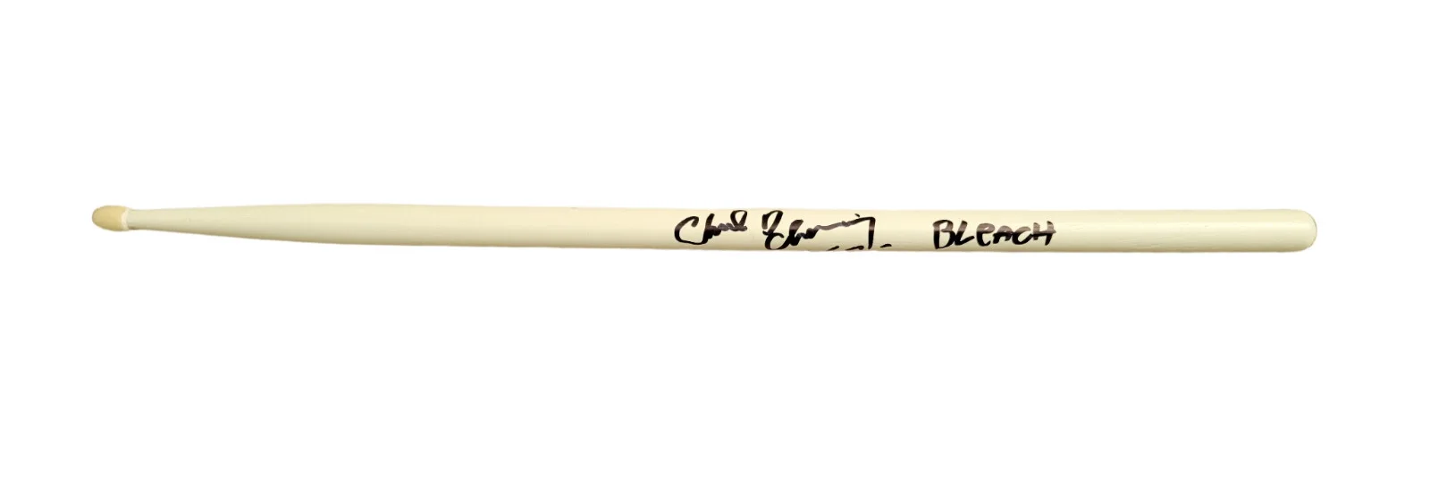 Chad Channing Nirvana drummer signed Drumstick COA exact proof autographed., image 2