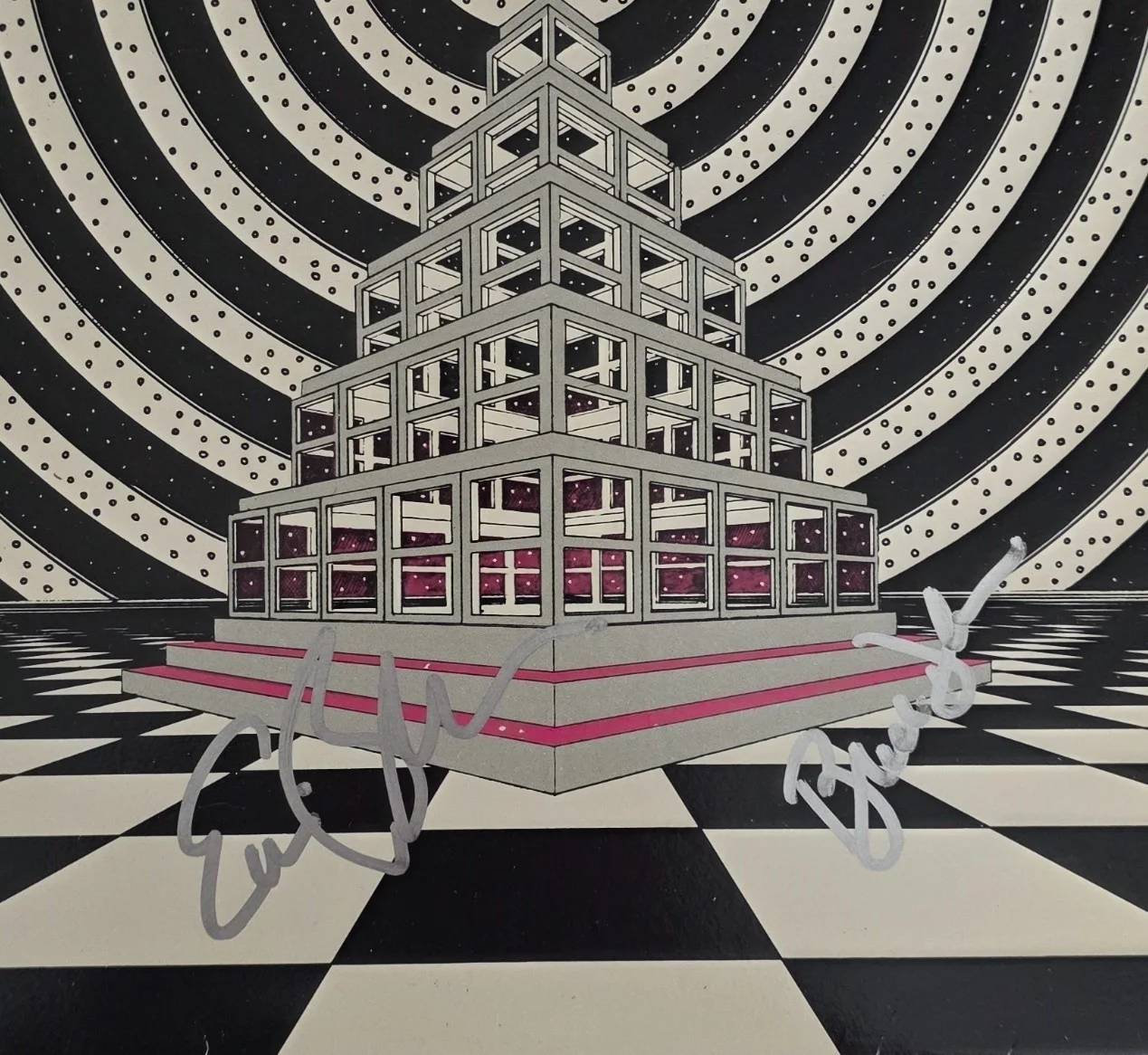 Blue Oyster Cult Signed Tyranny and Mutation Album COA Proof Autographed Vinyl, изображение 3