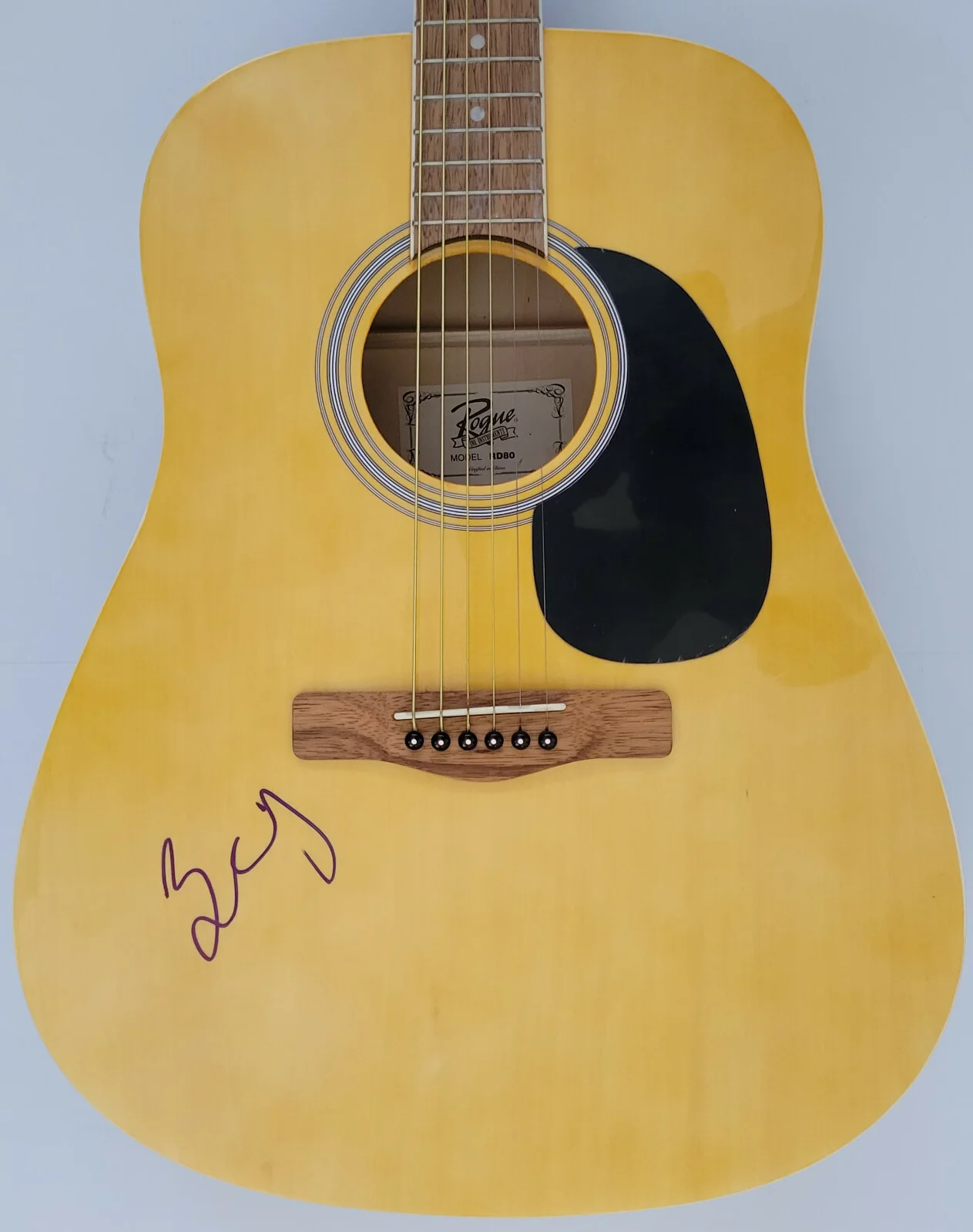 Brad Paisley country music star signed acoustic guitar proof Beckett COA, изображение 2