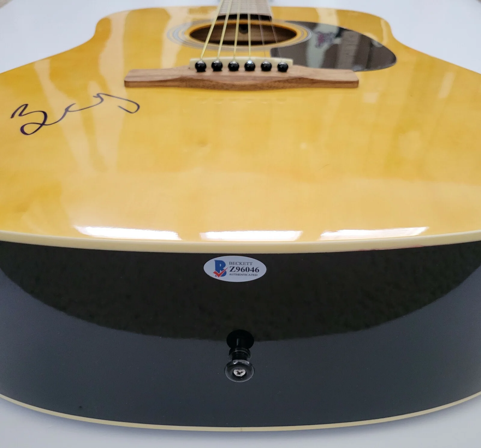 Brad Paisley country music star signed acoustic guitar proof Beckett COA, изображение 4