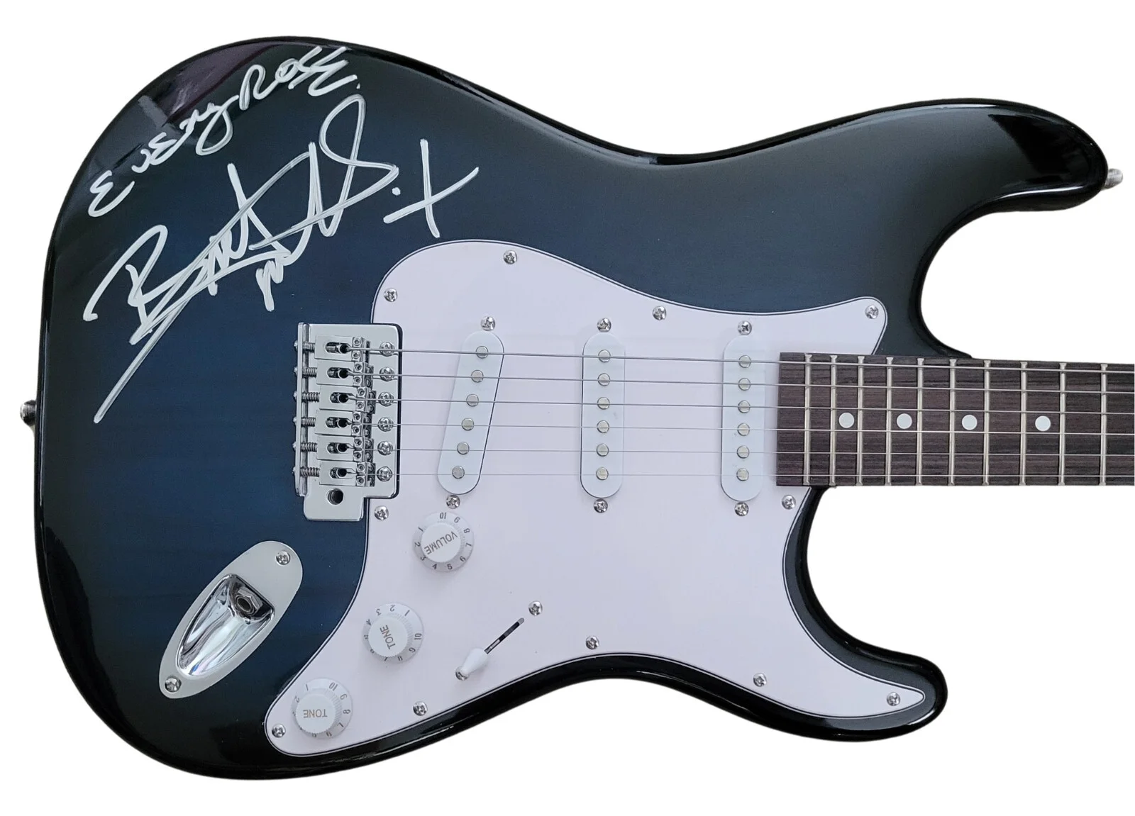 Bret Michaels Poison Signed Full Size Electric Guitar COA W/Proof Autographed, изображение 4