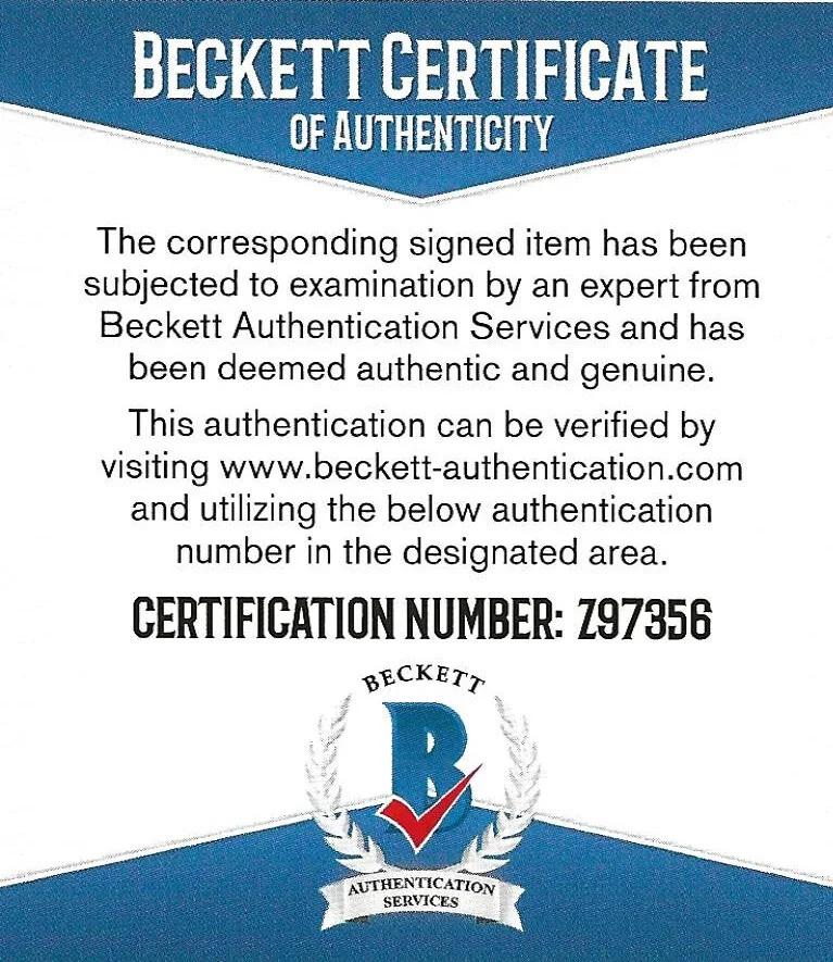 Angie Dickinson — Angie Dickinson actress signed 8x10 photo exact proof Beckett COA autographed,,,, image 3