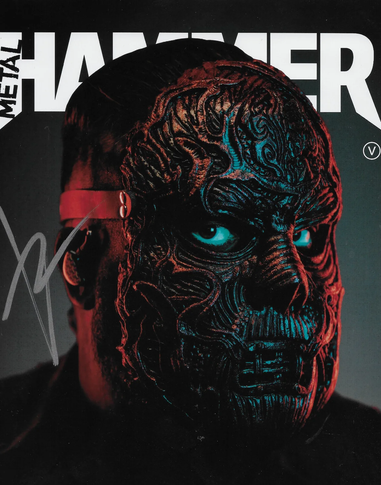 Alessandro Venturella Slipknot metal band signed 8x10 photo COA Proof autograph, изображение 2