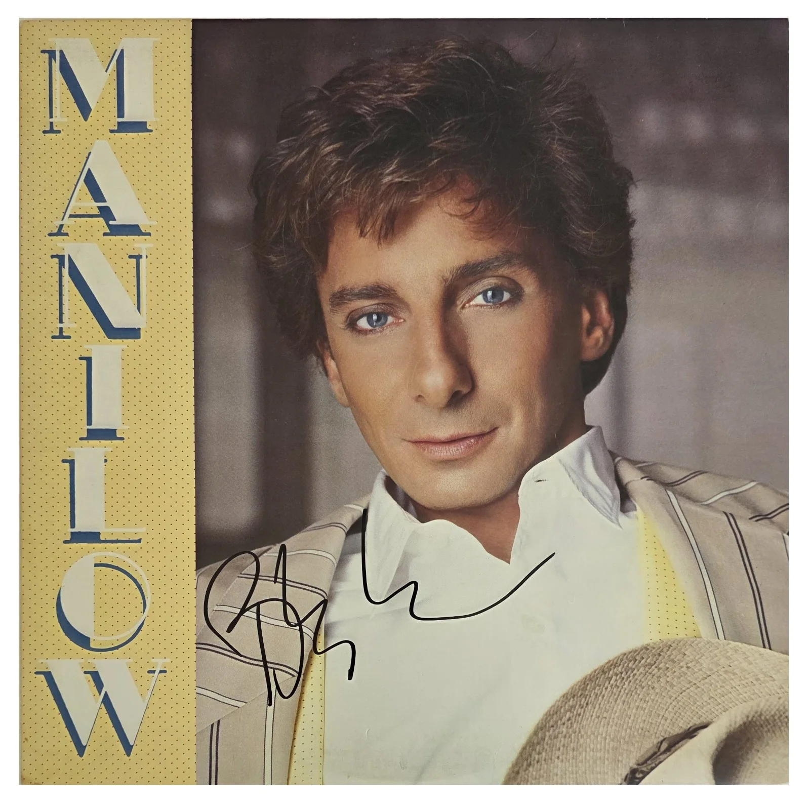 Barry Manilow Signed Manilow Album COA Autographed Vinyl Record Exact Proof, изображение 3