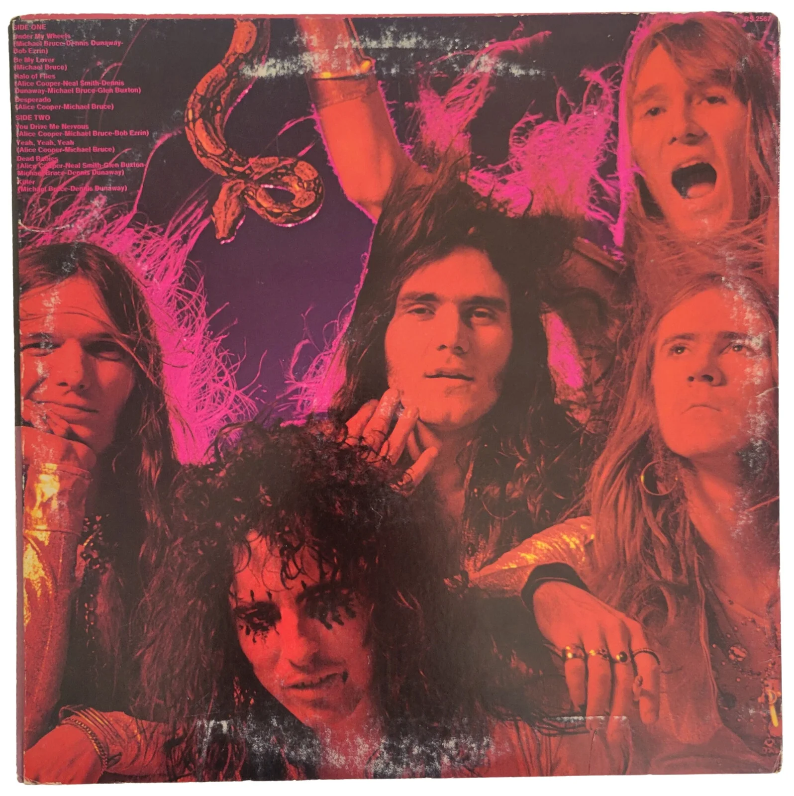 Alice Cooper signed Killer Album COA Proof autographed Vinyl Record, image 4