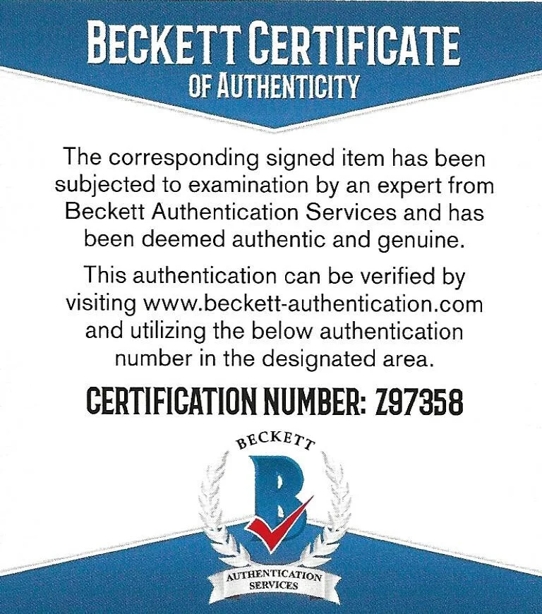 Angie Dickinson — Foto firmada por Angie Dickinson leyenda de Hollywood 8x10 Beckett certificado de autenticidad prueba automática., изображение 3
