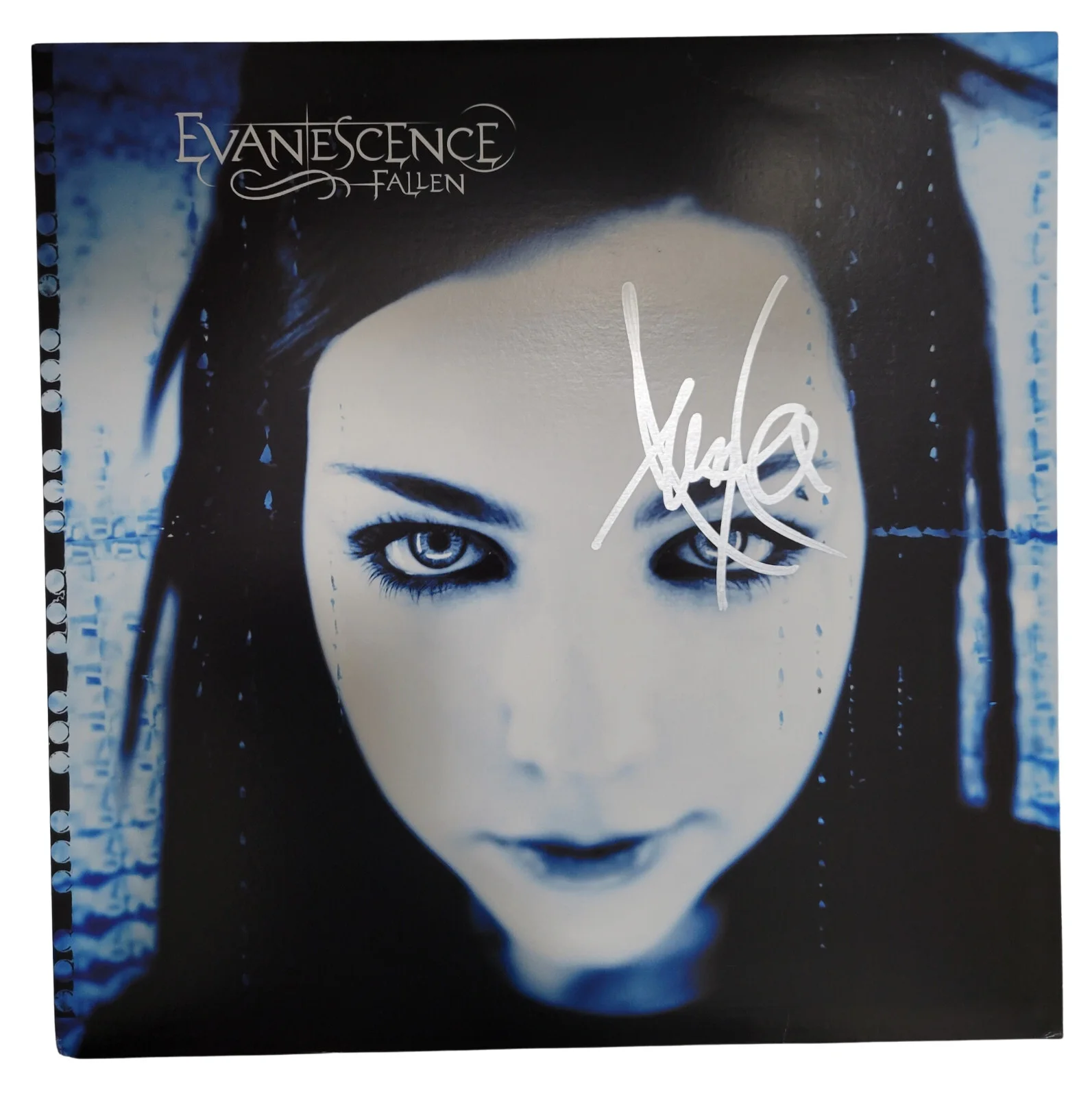 Amy Lee signed Evanescence Fallen album COA exact proof autographed vinyl record, image 3